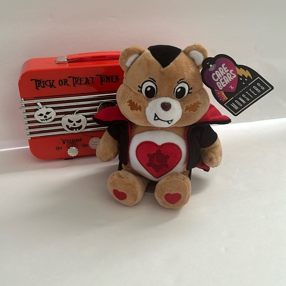 Care Bears x Universal Monsters Tenderheart Bear as Dracula 9” Plush - Picture 1 of 8